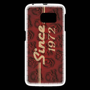 Coque Samsung Galaxy S6 Since crane rouge 1972