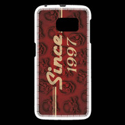 Coque Samsung Galaxy S6 Since crane rouge 1997