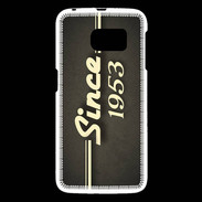 Coque Samsung Galaxy S6 Since 1953 gris