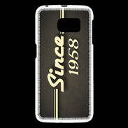 Coque Samsung Galaxy S6 Since 1958 gris