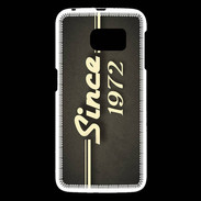 Coque Samsung Galaxy S6 Since 1972 gris