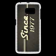 Coque Samsung Galaxy S6 Since 1977 gris