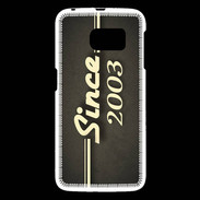 Coque Samsung Galaxy S6 Since 2003 gris