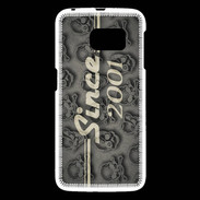 Coque Samsung Galaxy S6 Since crane gris 2001