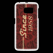Coque Samsung Galaxy S6 Since crane rouge 1958