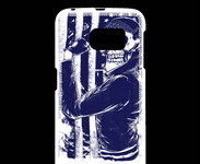 Coque Samsung Galaxy S6 Tête de mort Biker USA