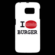 Coque Samsung Galaxy S6 I love Burger