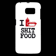 Coque Samsung Galaxy S6 I love Shit Food