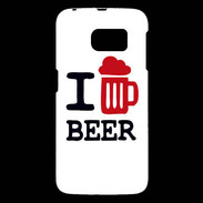 Coque Samsung Galaxy S6 I love Beer