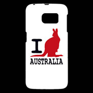 Coque Samsung Galaxy S6 I love Australia 2