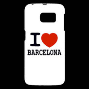 Coque Samsung Galaxy S6 I love Barcelona