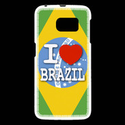 Coque Samsung Galaxy S6 I love Brazil 3