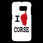 Coque Samsung Galaxy S6 I love Corse 3