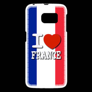 Coque Samsung Galaxy S6 I love France 2