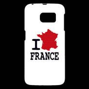 Coque Samsung Galaxy S6 I love France 4