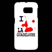 Coque Samsung Galaxy S6 i love Guadeloupe 2