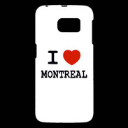 Coque Samsung Galaxy S6 I love Montreal