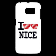 Coque Samsung Galaxy S6 I love Nice 2