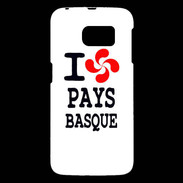 Coque Samsung Galaxy S6 I love Pays Basque 2