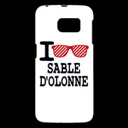Coque Samsung Galaxy S6 I love Sable d'Olonne 2