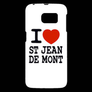 Coque Samsung Galaxy S6 I love Saint Jean de Mont