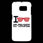 Coque Samsung Galaxy S6 I love Saint Tropez 2