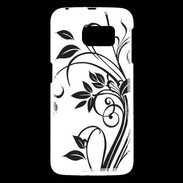 Coque Samsung Galaxy S6 motif fleurs 2