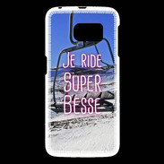 Coque Samsung Galaxy S6 Je ride Super-Besse ZG