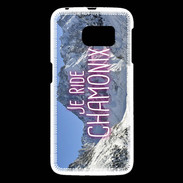 Coque Samsung Galaxy S6 Je ride Chamonix ZG