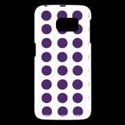 Coque Samsung Galaxy S6 pois prune