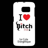 Coque Samsung Galaxy S6 I love Bitch Cola 2