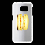 Coque Samsung Galaxy S6 Macaron vanille PR