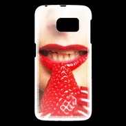 Coque Samsung Galaxy S6 Plaisir et fraise PR