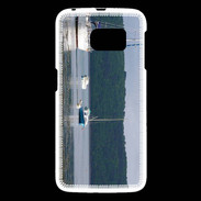 Coque Samsung Galaxy S6 DP Bateaux à marée basse