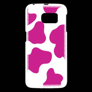 Coque Samsung Galaxy S6 vache rose