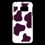 Coque Samsung Galaxy S6 vache prune