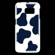 Coque Samsung Galaxy S6 vache bleue 