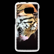 Coque Samsung Galaxy S6 Portrait de tigre PB 2