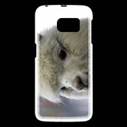Coque Samsung Galaxy S6 portrait de lama PB 1