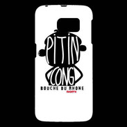 Coque Samsung Galaxy S6 Adishatz Humour Bouche du Rhone