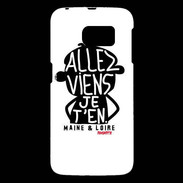 Coque Samsung Galaxy S6 Adishatz Humour Maine et Loire