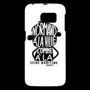 Coque Samsung Galaxy S6 Adishatz Humour Seine Maritime