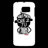 Coque Samsung Galaxy S6 Adishatz Humour Amiens