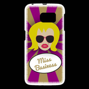 Coque Samsung Galaxy S6 Miss business Blonde