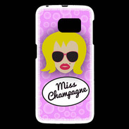 Coque Samsung Galaxy S6 Miss Champagne Blonde