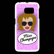 Coque Samsung Galaxy S6 Miss Champagne Rousse