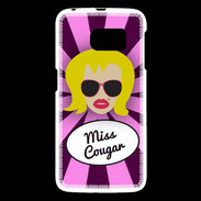 Coque Samsung Galaxy S6 Miss Cougar Blonde
