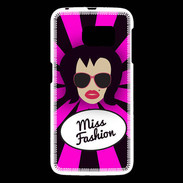 Coque Samsung Galaxy S6 Miss Fashion Brune