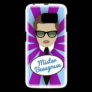 Coque Samsung Galaxy S6 Mister Beau gosse Chatain
