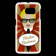 Coque Samsung Galaxy S6 Mister Business Blond